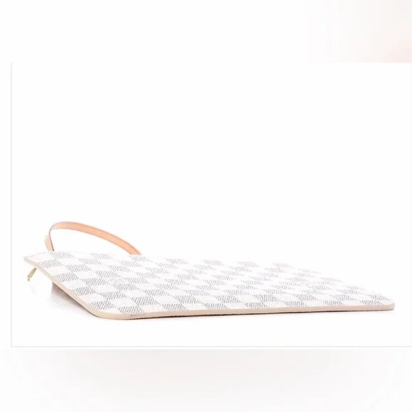 Auth NEW Louis Vuitton Azur neverfull wristlet GM beige interior - Picture 6 of 8